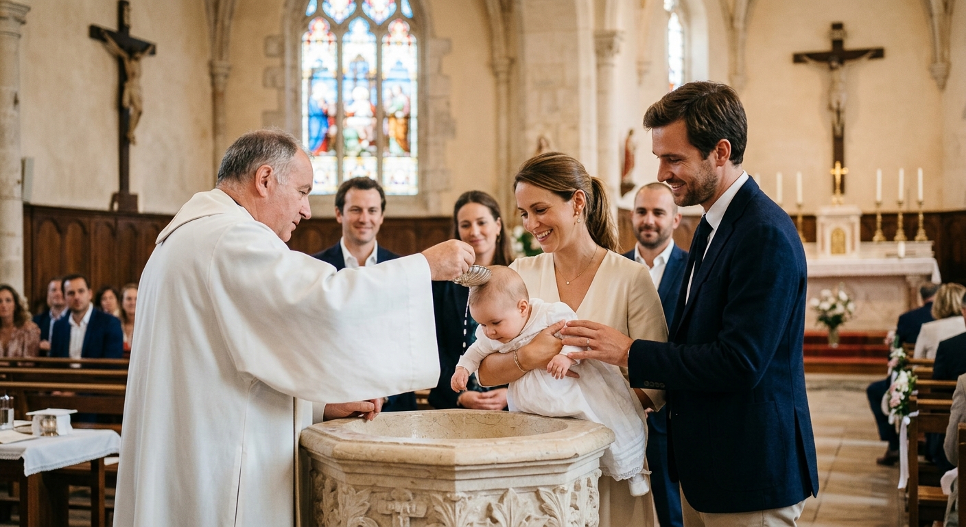 Devenir parrain ou marraine lors d’un baptême : qu’est-ce que cela implique ?