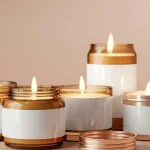 bougie faite maison — Bougie faite maison : Kit pour faire des bougies parfumées